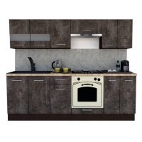 Bucatarie MARINA NEW 240 2B Wenge / Decor 4299